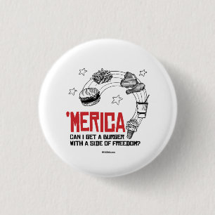 Merica - Kann ich einen Burger mit einer Freiheits Button