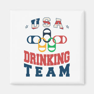 Merica Lustiges Usa Trinkteam Patriotisches Usa Am Magnet