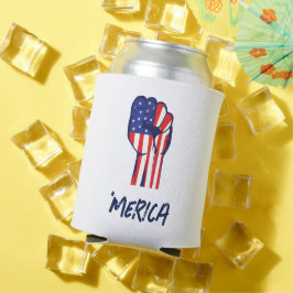 'MERICA Patriotische Faust | USA Stolz Dosenkühler