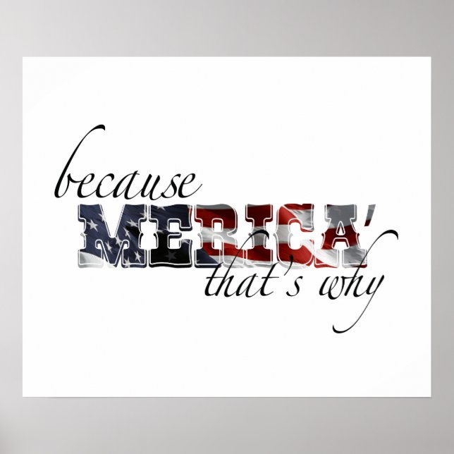 Merica Poster (Vorne)