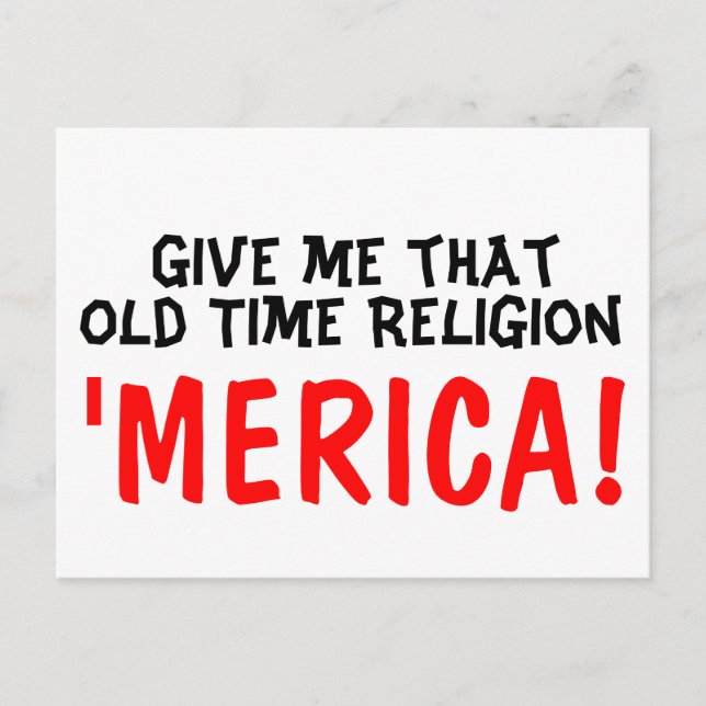 "Merica! Postkarte (Vorderseite)
