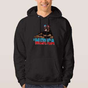 Merica Rottweiler American Flag Sonnenbrille 4. Hoodie