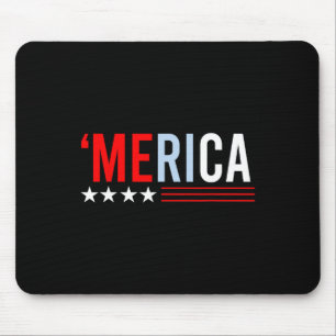 Merica Shirt für Männer Kinder Jungen Mädchen USA Mousepad