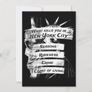 Merica Spaß America USA Funny Patriotism New York Einladung