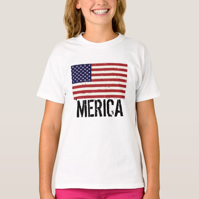 "merica T-Shirt (Vorderseite)