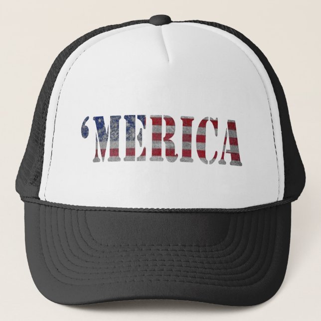 'Merica Truckerkappe (Vorderseite)