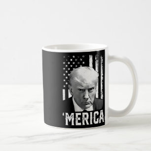 Merica Trump glücklich über den 4. Juli Trump - Am Kaffeetasse