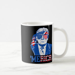 Merica Trump glücklich über den 4. Juli Trump - Am Kaffeetasse