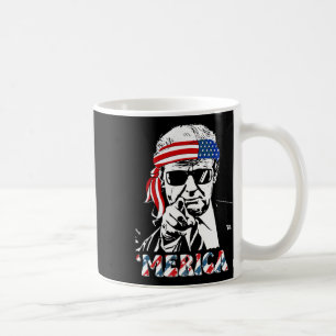 Merica Trump glücklich über den 4. Juli Trump - Am Kaffeetasse