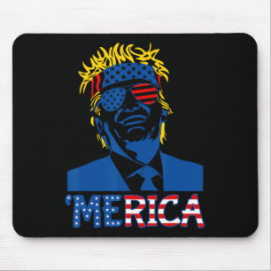 Merica Trump glücklich über den 4. Juli Trump - Am Mousepad