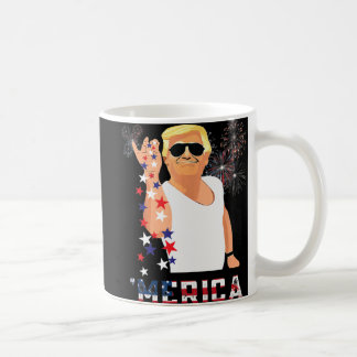 Merica Trump Outfits Don Betrunken Donald Betrunke Kaffeetasse