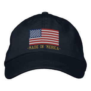 "MERICA USA Stars 'n Streifen FLAG Stickerei Bestickte Baseballkappe