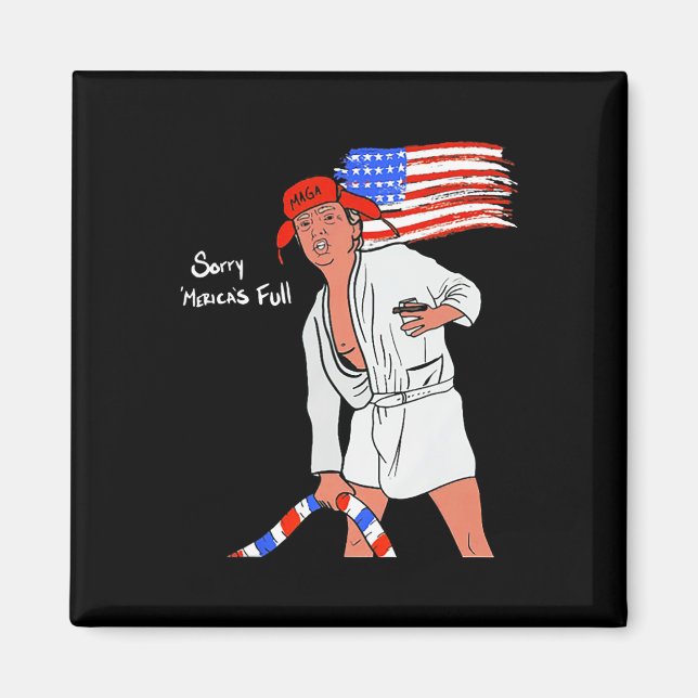 Mericas Full Trump Maga Magnet (Vorne)