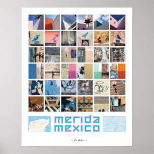 Merida Farben und Muster Poster