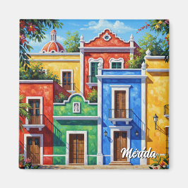 Merida Mexico Reise Magnet