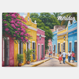 Merida Mexico Reise Magnet