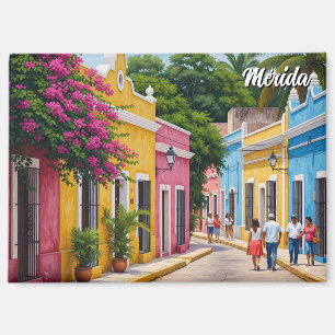 Merida Mexico Reise Magnet