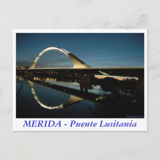 MERIDA - Puente Lusitania Postkarte