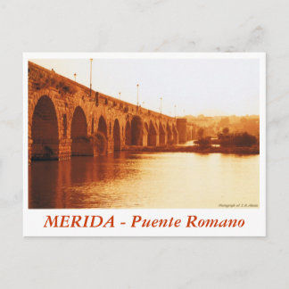 MERIDA - Puente Romano Postkarte