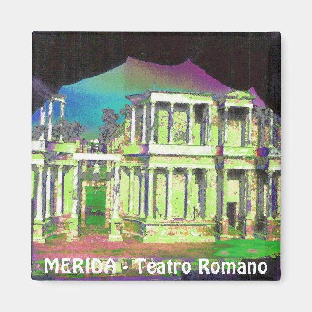 MERIDA - Theater Romano Magnet (Vorne)