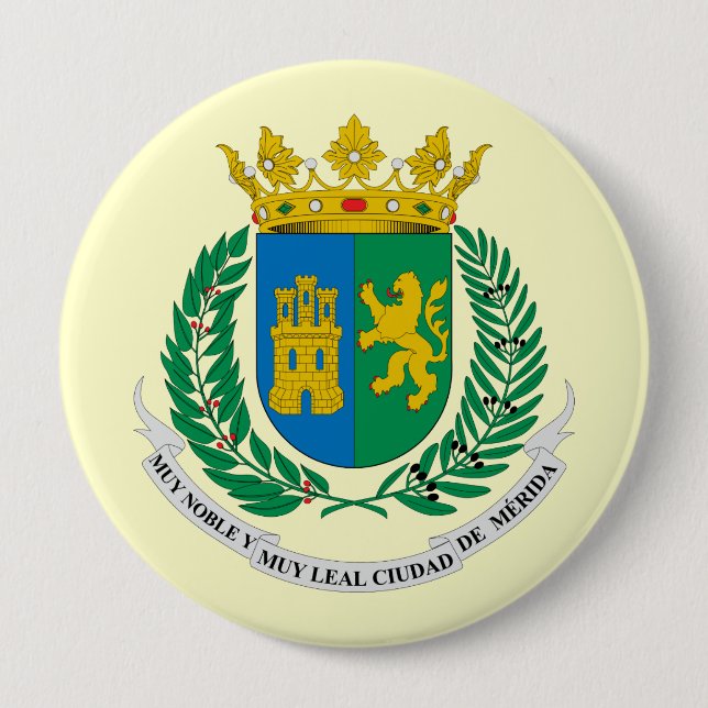 Mérida Yucatan, Mexiko Button (Vorderseite)