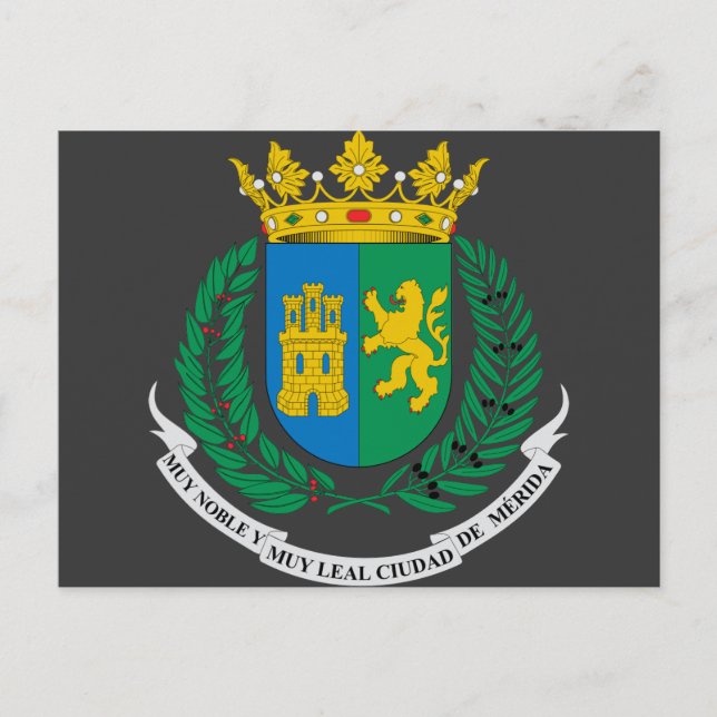 Merida Yucatan, Mexiko Postkarte (Vorderseite)