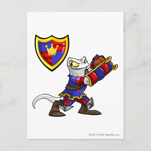 Meridell Team Captain 1 Postkarte (Vorderseite)