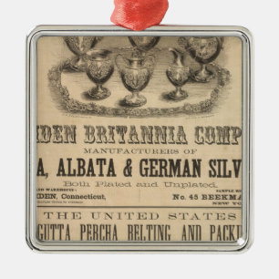 Meriden Britannia Company Silbernes Ornament
