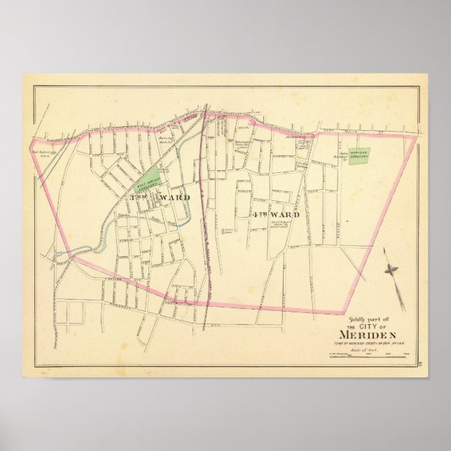 Meriden Süd Poster (Vorne)