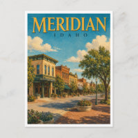 Meridian Idaho Historisches Downtown GeoSaga