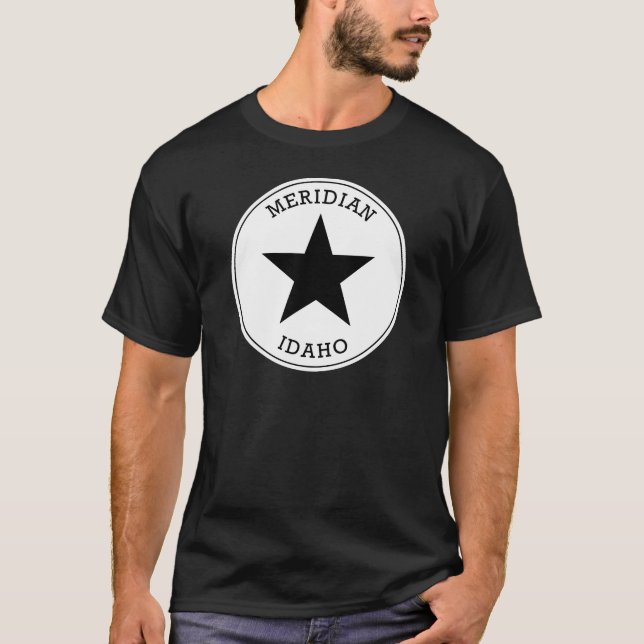 Meridian Idaho T Shirt (Vorderseite)