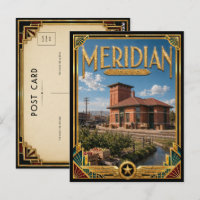 Meridian Idaho Vintage Art Deco Golden Age