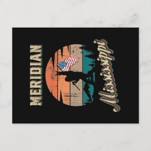 Meridian Mississippi Postkarte