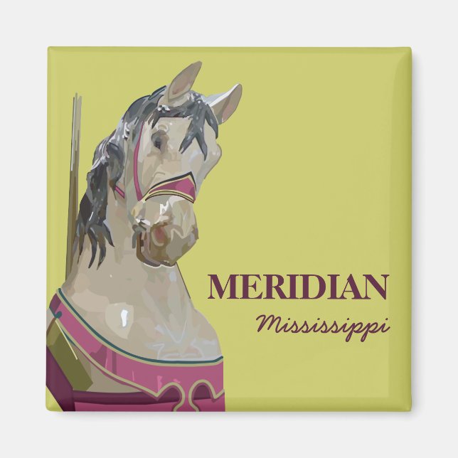 Meridian Square Magnet (Vorne)