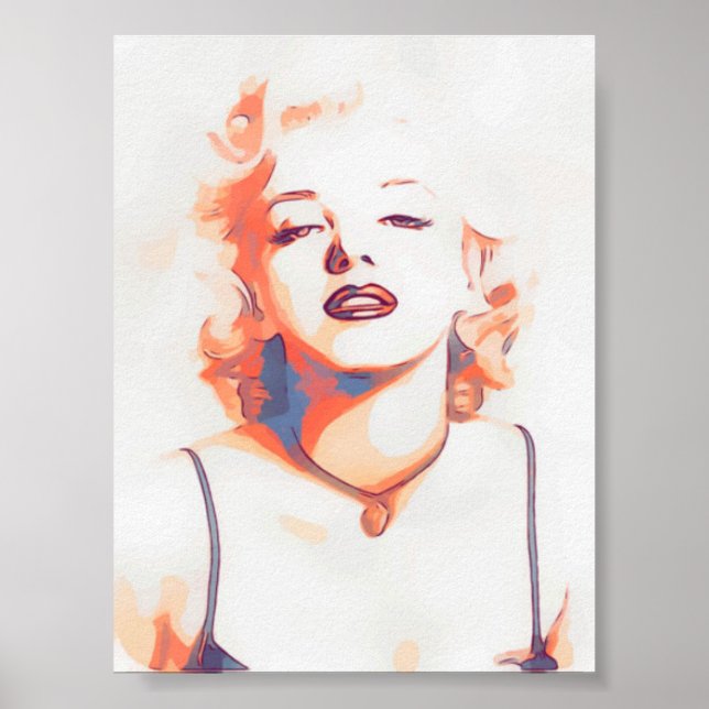 Merilin Monro Poster (Vorne)