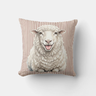 Merino-Schaf-Farm-Kissen Kissen