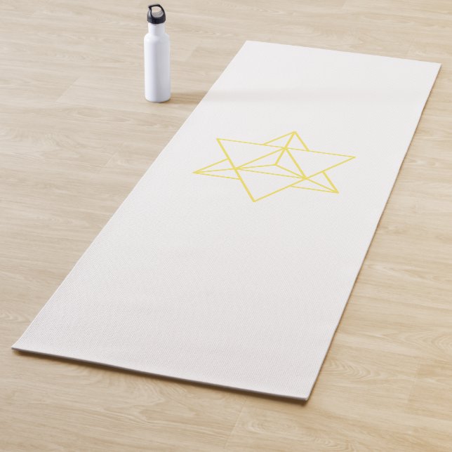 Merkaba Sacred Geometry Yogamatte (Beispiel)