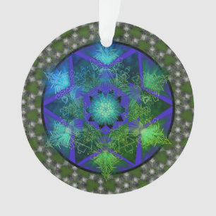 Merkabah Mandala Pattern Ornament
