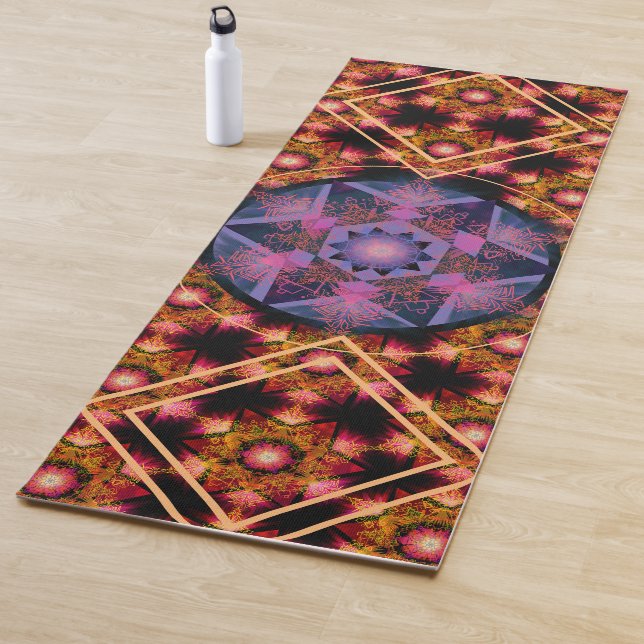 Merkabah Mandala Pattern Yogamatte (Beispiel)