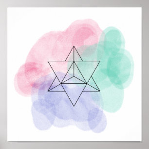 Merkabah Power Protection Poster