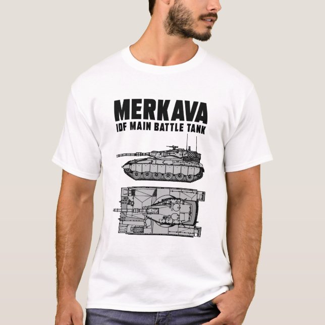 MERKAVA DESIGN T-Shirt (Vorderseite)