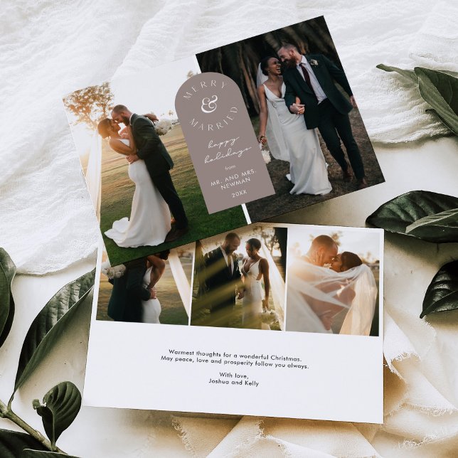 Merke und Verheiratete Hochzeitskarte Foto Einladung (Von Creator hochgeladen)