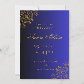 Merken Sie sich den Termin der Hochzeit Save The Date