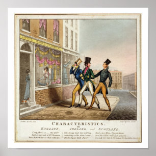 Merkmale - England, Irland und Schottland, e Poster