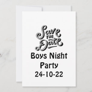 Merkt euch den Termin Girls Night Party Einladung