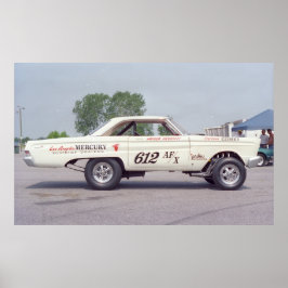 Merkur-Komet A F/X - Vintage Drag Poster