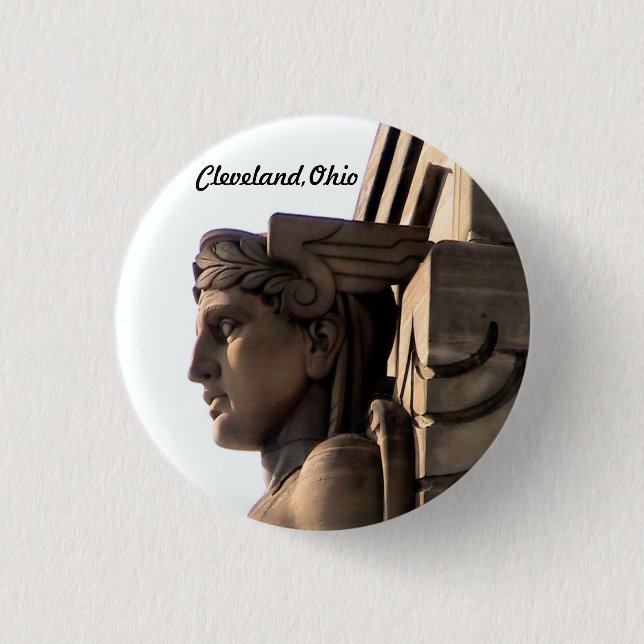Merkur-Profil (Schaltfläche Cleveland, Ohio) Button (Vorderseite)