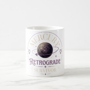Merkur-Retrograd-Überlebender Kaffeetasse
