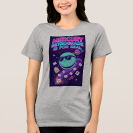 Merkur rückläufig IST WIRKLICH Tri-Blend Shirt