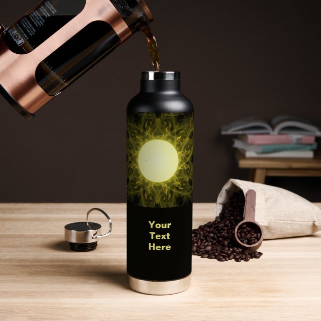Merkurdurchgang Trinkflasche (Kaffee (gedreht))